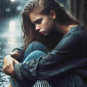 Alone Sad Girl in Rain HD Wallpapers