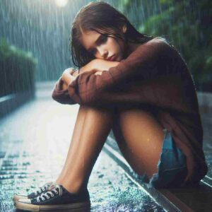 Alone Sad Girl in Rain HD Wallpapers