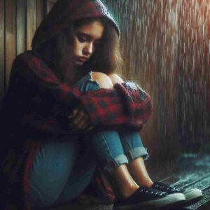 Alone Sad Girl in Rain HD Wallpapers