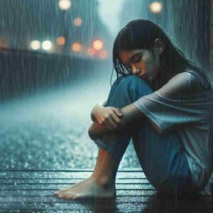 Alone Sad Girl in Rain HD Wallpapers