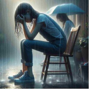 Alone Sad Girl in Rain HD Wallpapers