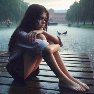 Alone Sad Girl in Rain HD Wallpapers