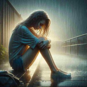 Alone Sad Girl in Rain HD Wallpapers