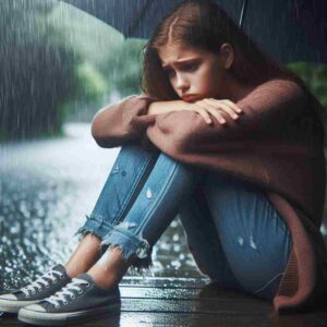 Alone Sad Girl in Rain HD Wallpapers