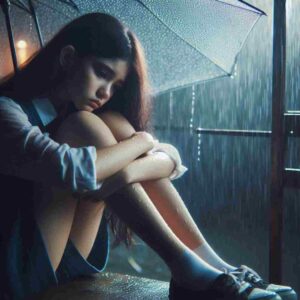 Alone Sad Girl in Rain HD Wallpapers