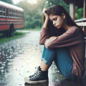 Alone Sad Girl in Rain HD Wallpapers