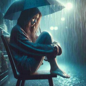 Alone Sad Girl in Rain HD Wallpapers