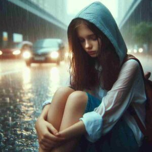 Alone Sad Girl in Rain HD Wallpapers