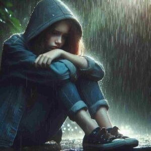 Alone Sad Girl in Rain HD Wallpapers