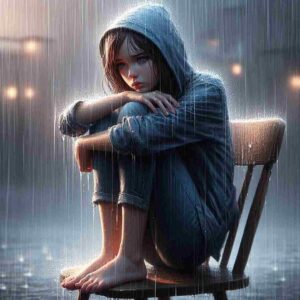 Alone Sad Girl in Rain HD Wallpapers