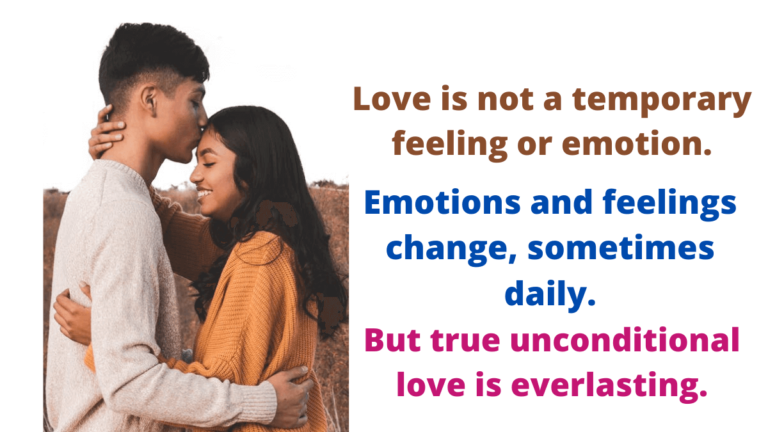 unconditional love definition