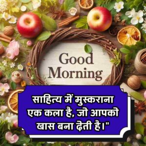 Attractive Smile Good Morning Quotes In Hindi Text Images Message 26 Smile Good Morning Quotes In Hindi