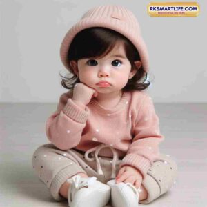 Whatsapp DP Cute Baby Girl Attitude