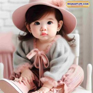 Whatsapp DP Cute Baby Girl Attitude