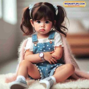 Whatsapp DP Cute Baby Girl Attitude