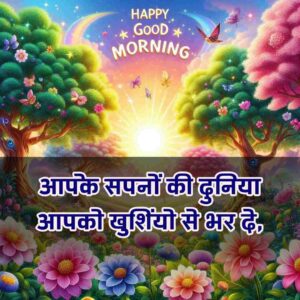 Good Morning Images with Quotes for whatsapp in Hindi