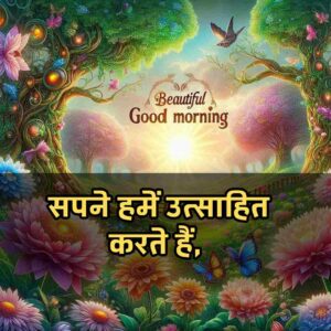 Good Morning Images with Quotes for whatsapp in Hindi