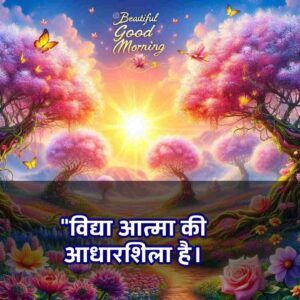 Good Morning Images with Quotes for whatsapp in Hindi