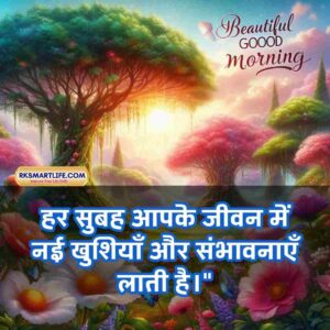 Positive Good Morning Quotes Inspirational In Hindi for Work