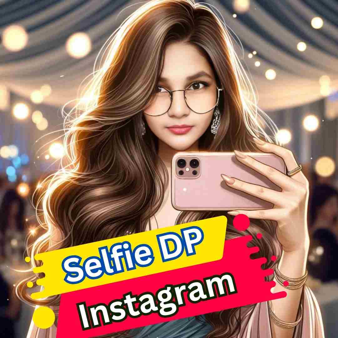 Angel Kushwaha Selfie DP for Instagram Girl Simple