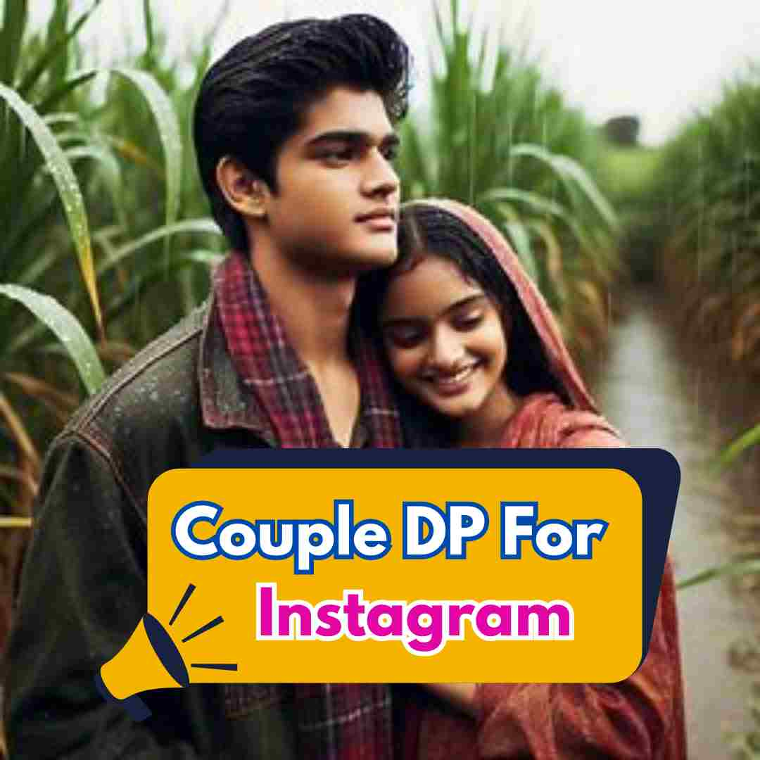 Couple DP For Instagram Half Half download