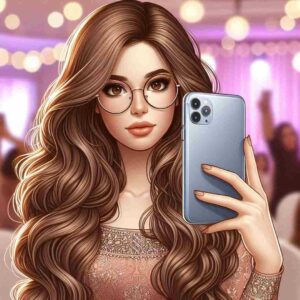 Selfie DP for Instagram Girl Simple