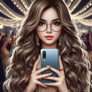 Selfie DP for Instagram Girl Simple