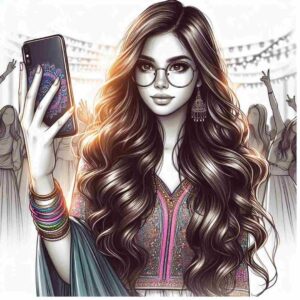 Selfie DP for Instagram Girl Simple