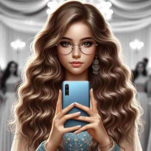 Selfie DP for Instagram Girl Simple