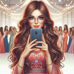 Selfie DP for Instagram Girl Simple