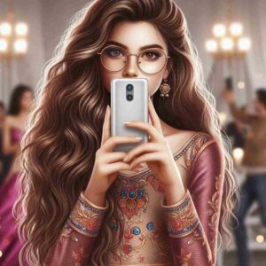 Selfie DP for Instagram Girl Simple