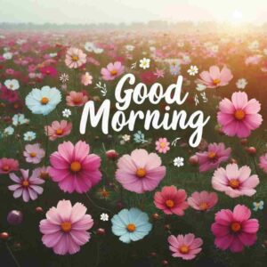 Latest Good Morning flowers images for whatsapp