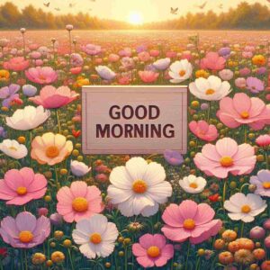 Latest Good Morning flowers images for whatsapp