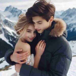 Winter Couple Romantic Pic