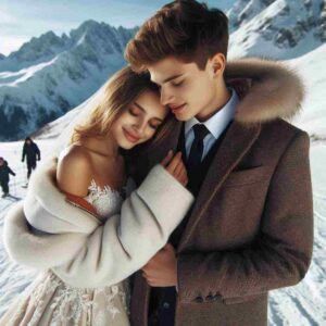 Winter Couple Romantic Pic