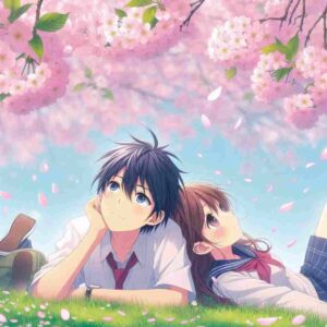 Anime Couple wallpaper HD 2024