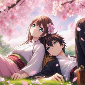 Anime Couple wallpaper HD 2024