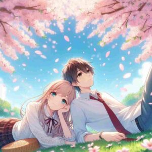 Anime Couple wallpaper HD 2024