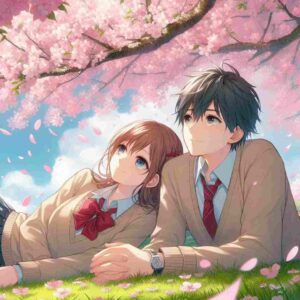 Anime Couple wallpaper HD 2024