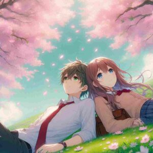 Anime Couple wallpaper HD 2024