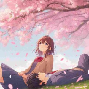 Anime Couple wallpaper HD 2024