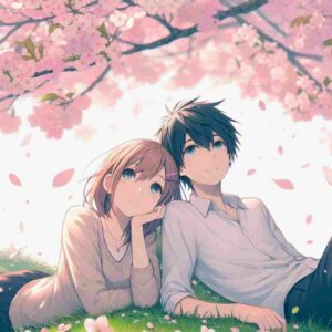 Anime Couple wallpaper HD 2024