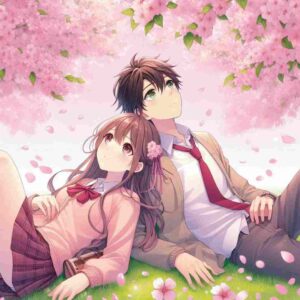 Anime Couple wallpaper HD 2024