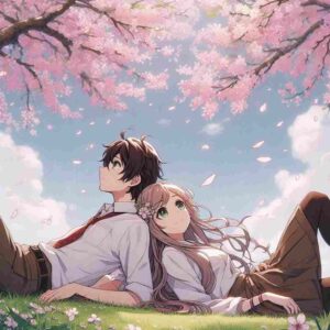 Anime Couple wallpaper HD 2024