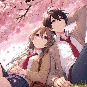 Anime Couple wallpaper HD 2024