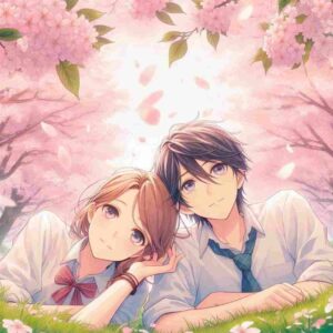 Anime Couple wallpaper HD 2024