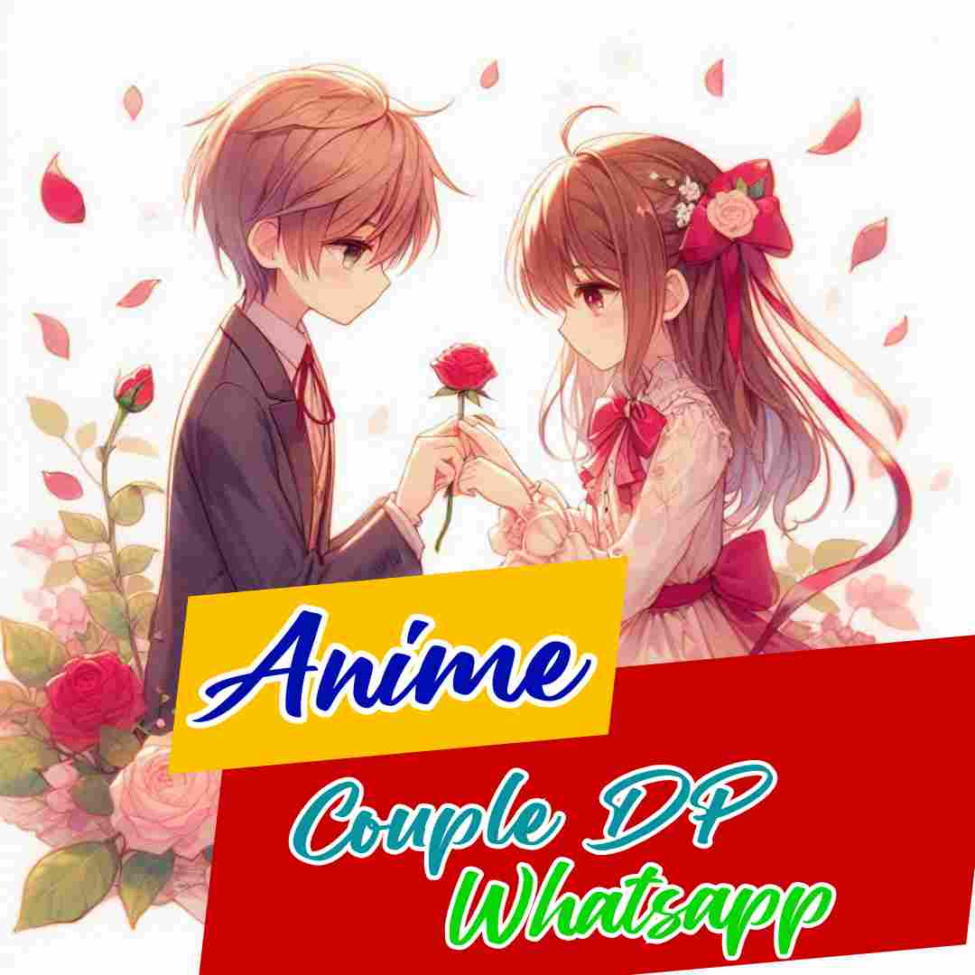 Couple DP for Whatsapp Half Half Anime 2024