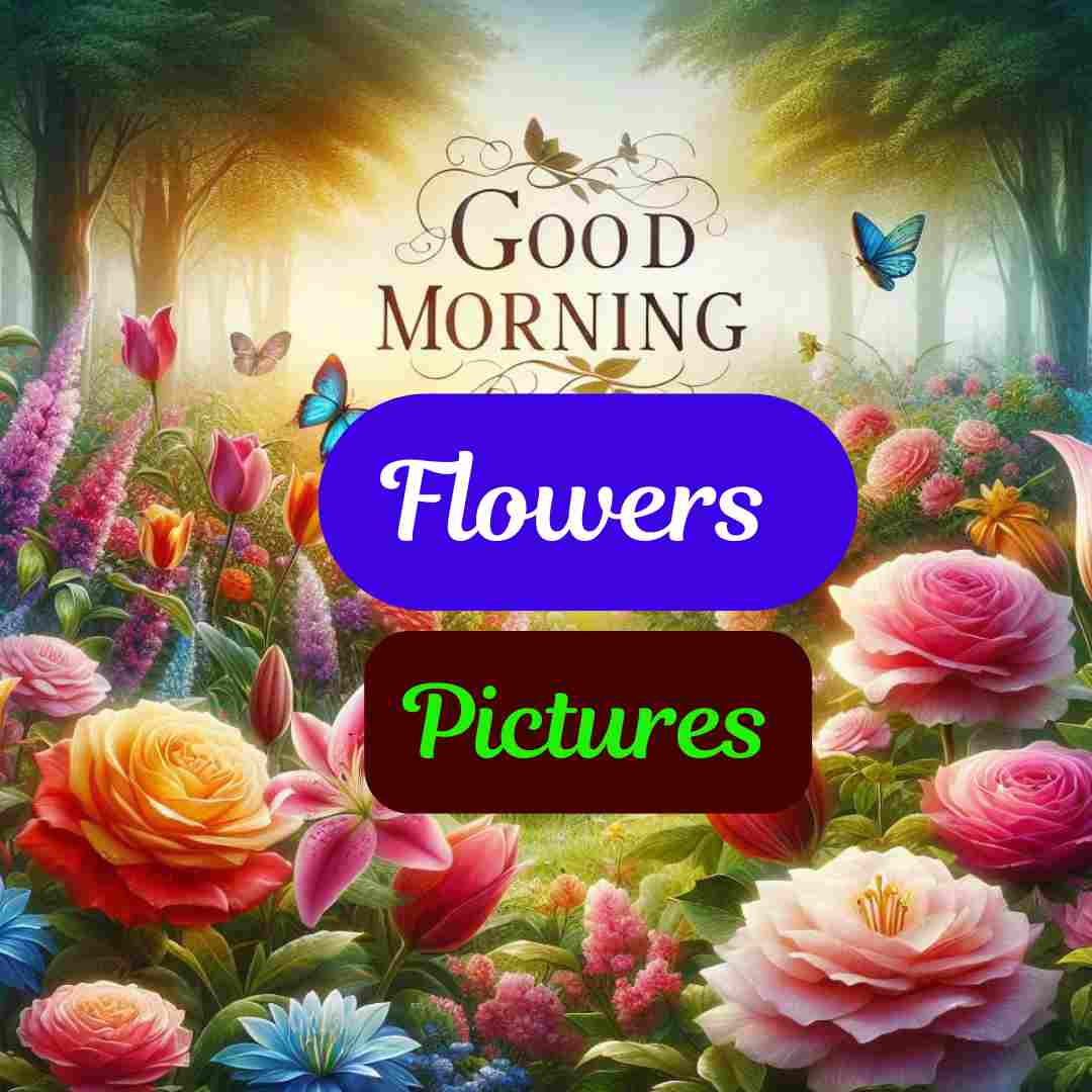 Good Morning Flowers Pictures for Whatsapp