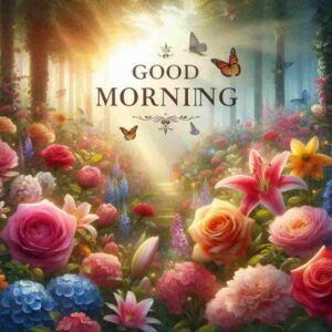 Good Morning Flowers Pictures for Whatsapp