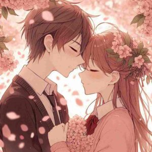 Romantic Anime Couple wallpaper 4k For Instagram